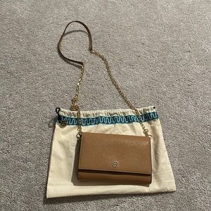 Neutral crossbody wallet/purse